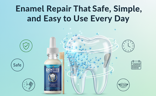Enamel Repair That’s Safe, Simple, and Easy to Use Every Day