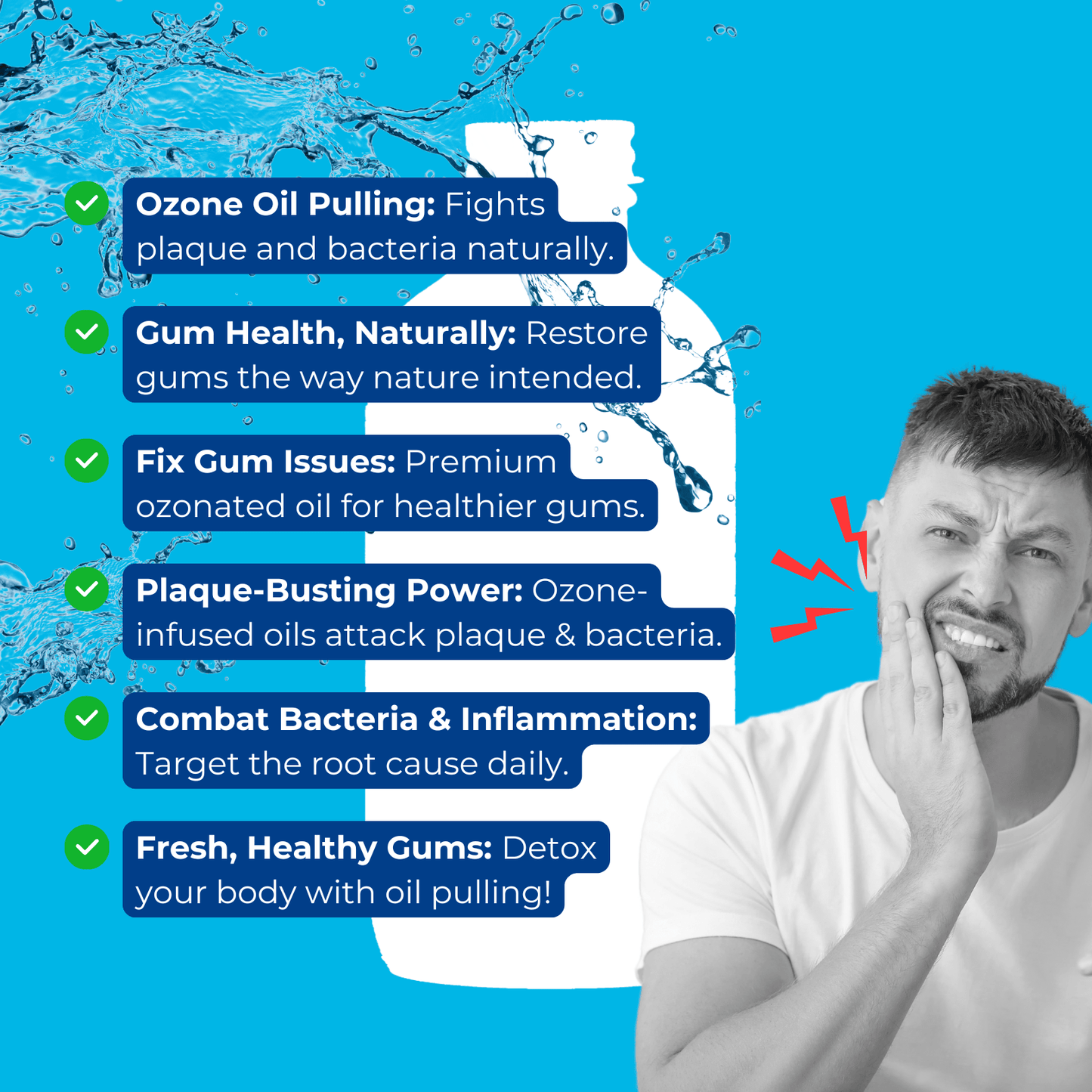 Gumtite Ozonated Oil Pulling