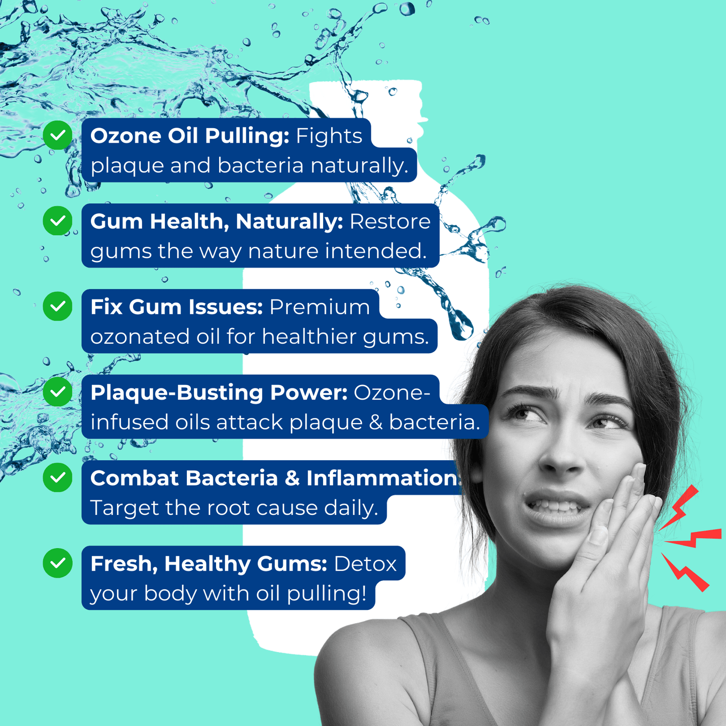 Gumtite Ozonated Oil Pulling