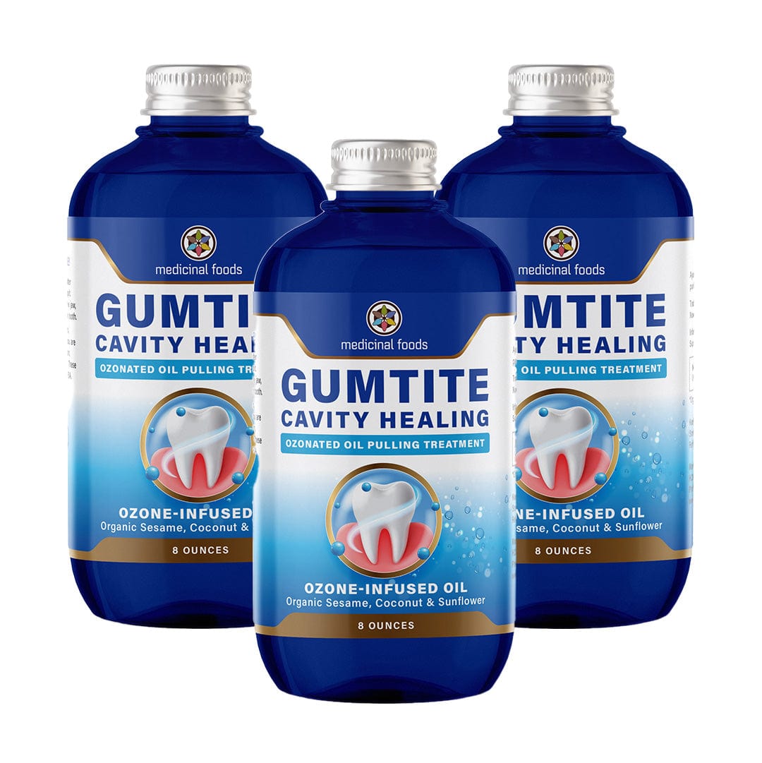 Gumtite Ozonated Oil Pulling (3 Pack Bundle)