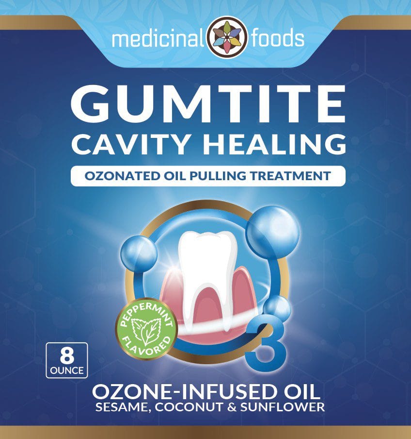 Gumtite Ozonated Oil Pulling (3 Pack Bundle)