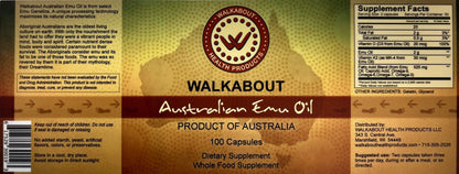 EMU OIL TOOTH NUTRITION CAPSULES