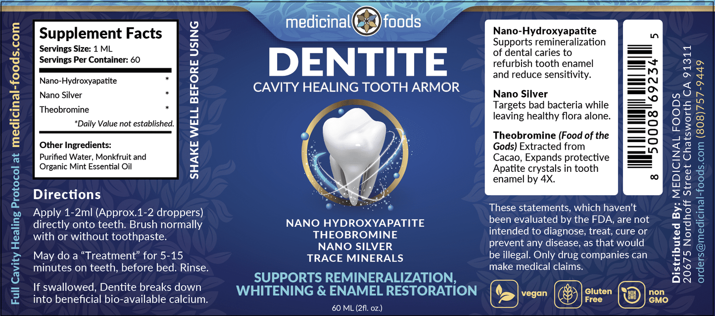 Dentite Cavity Healing Tooth Armor 6-Pack (16% Off - $69 Savings)