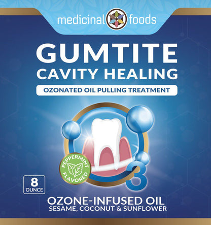 Gumtite Ozonated Oil Pulling 2-Pack ( 12% Off - $10 Savings)