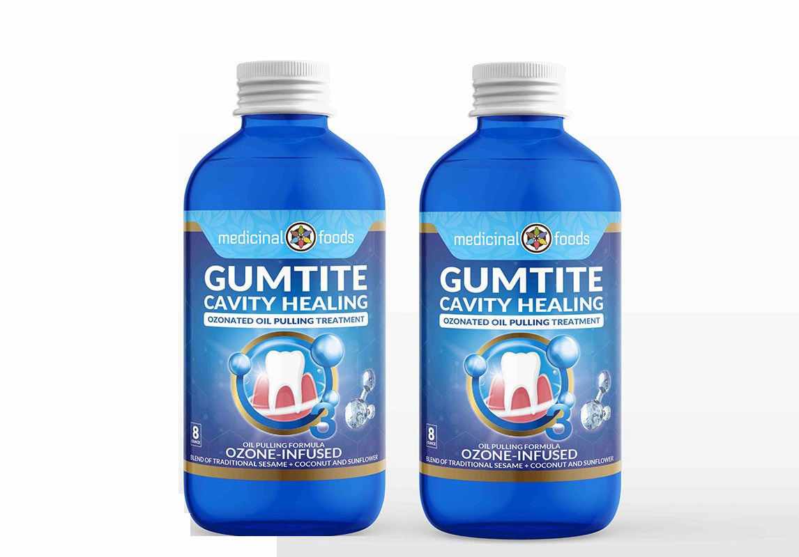 Gumtite Ozonated Oil Pulling (2 Pack Bundle)